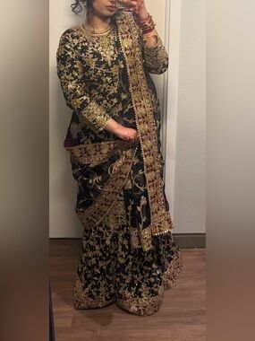 Size Chart Graphic - Lehenga Measurements